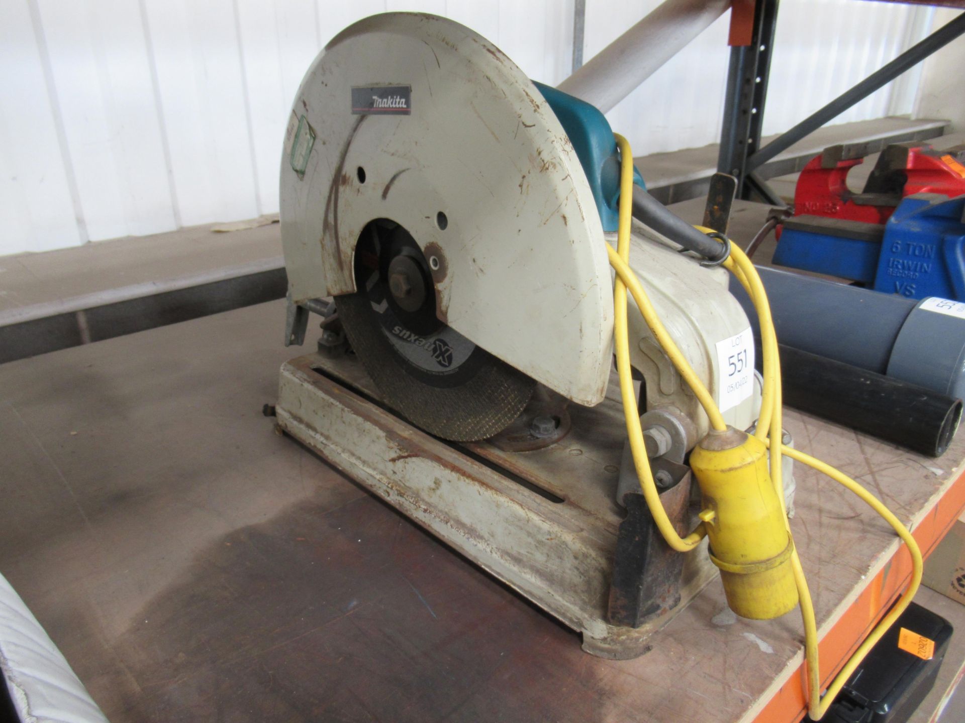 A 110V Makita 2414B mitre saw