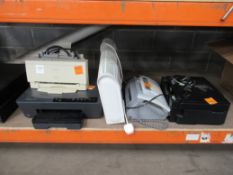 3x various printers, a sharp fax machine and a 240V heater