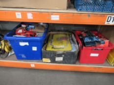 3x boxes of various van consumables