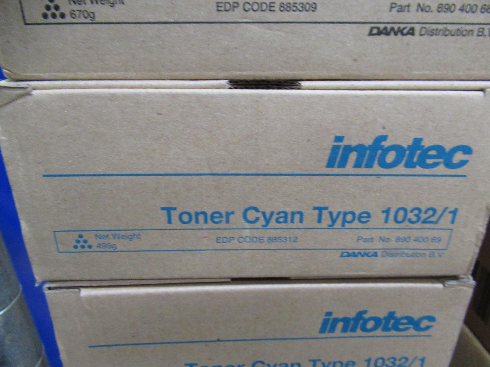 6x Infotec 1032/1 toner cartridges - Image 4 of 4