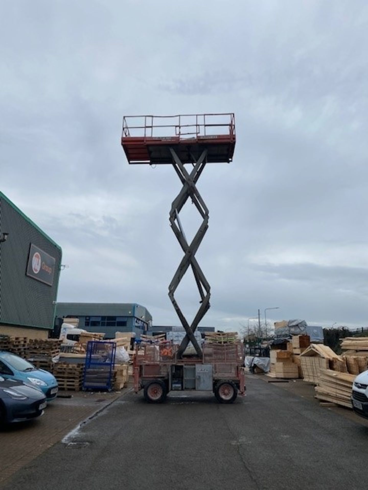 Skyjack SJ8831 mobile elevating work platform, YOM 2004, S.W.L 680Kg - Image 4 of 10