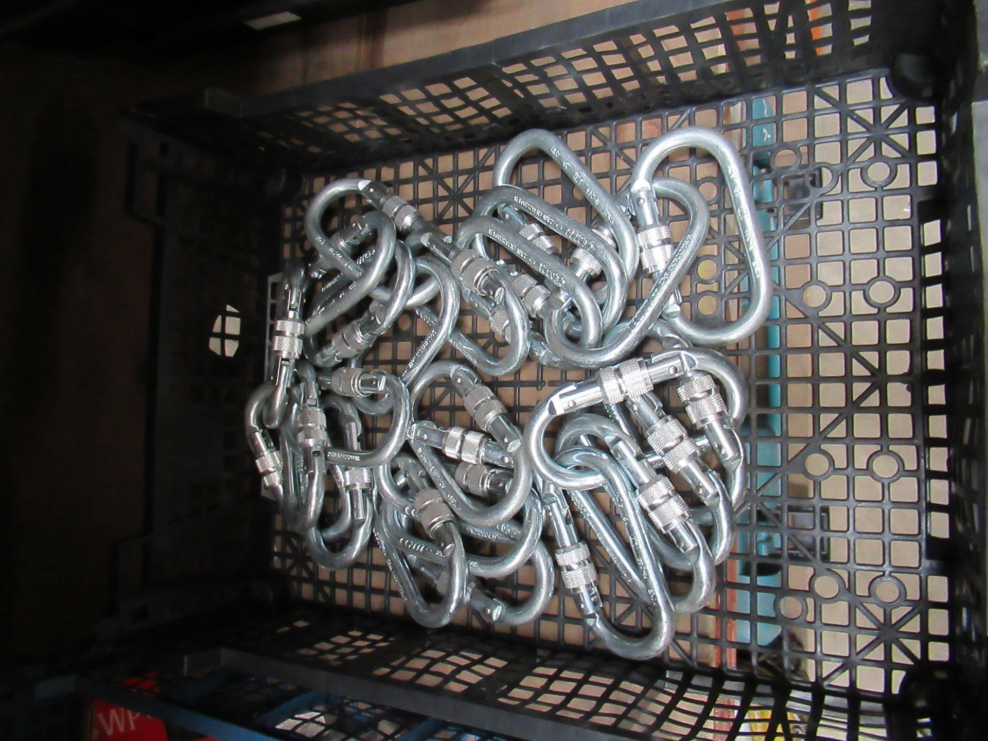 A Tray of Carabiners