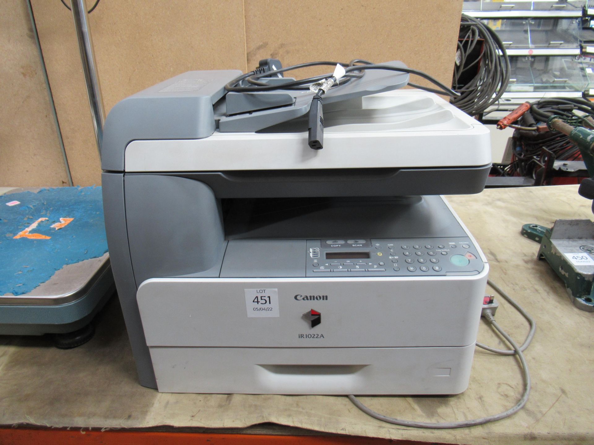 A Canon iR1022A Printer