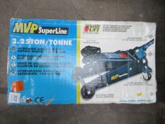 MVP Superline 2.25 tonne hydraulic jack (boxed)