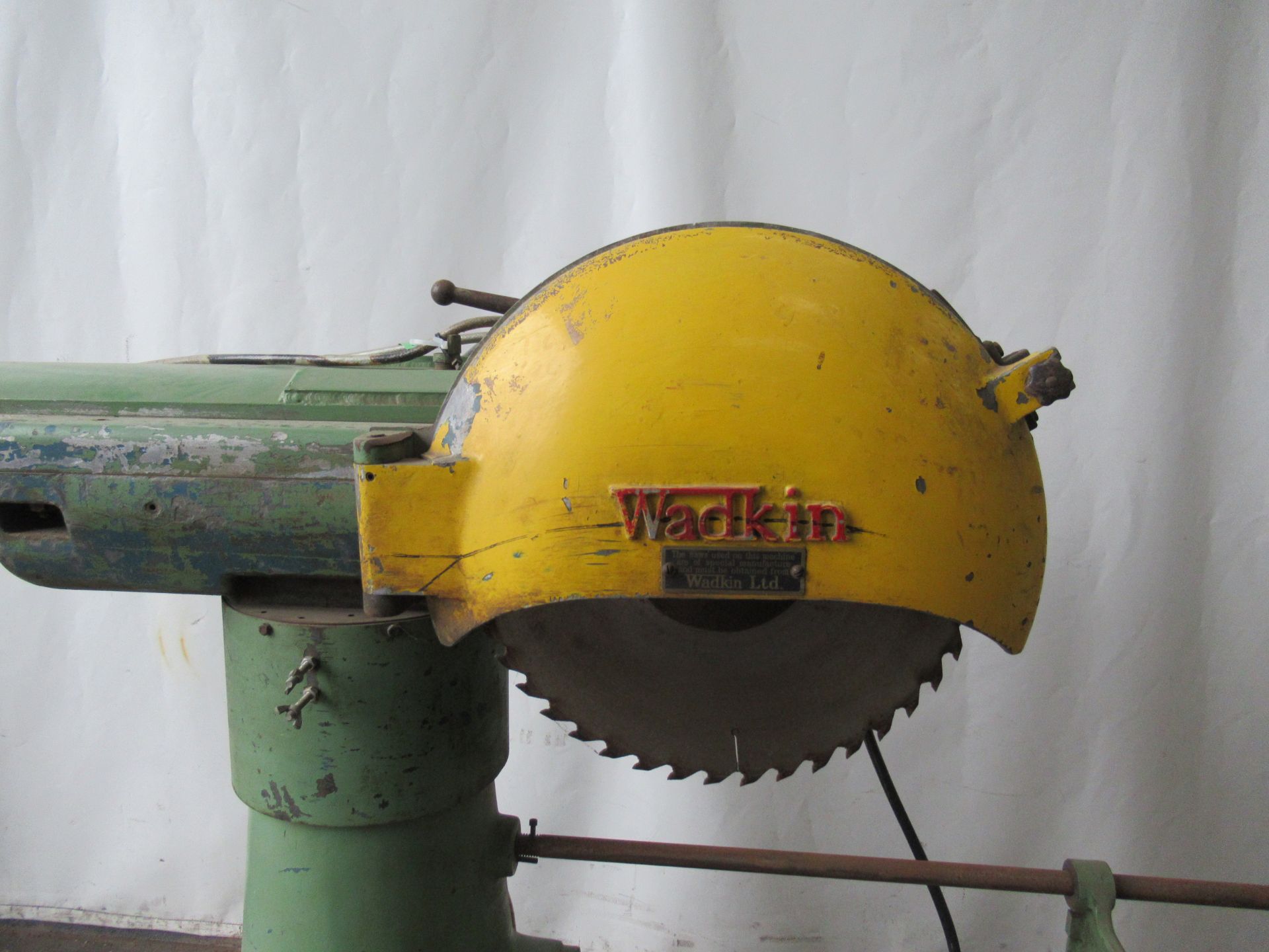 Wadkin WKT26/30 cross cut saw, s/n W35669, 240V-400/415V - Image 2 of 5