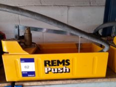 REMS Push manual pressure testing unit