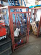 Free standing steel fabricated cage (Approx. 1700 x 800 x 1000)