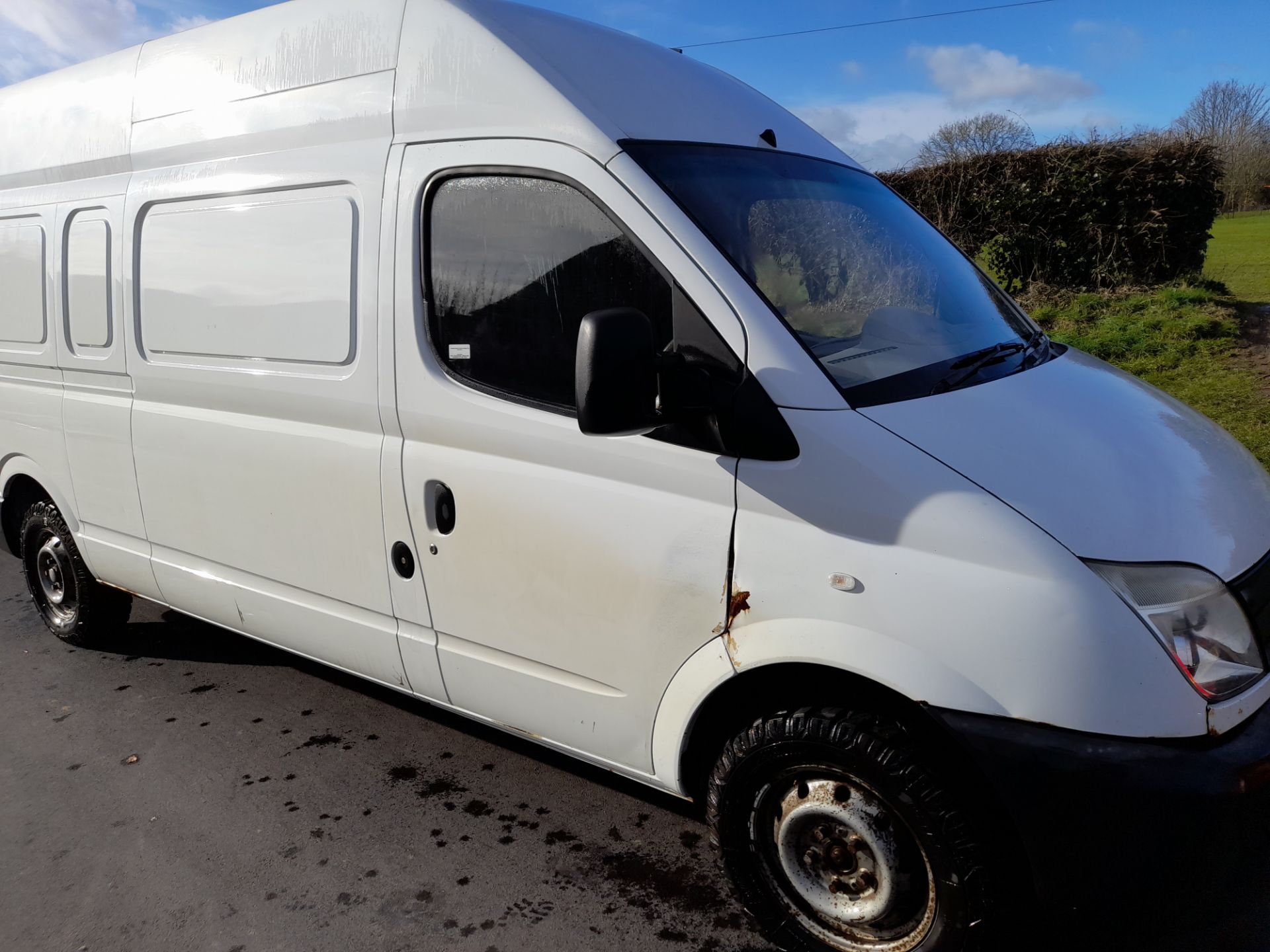 LDV Maxus 3.5T LWB 2.5 CDi Extra High Roof 120ps Van, Registration AE05 UTT, Odometer 77,733 Miles,