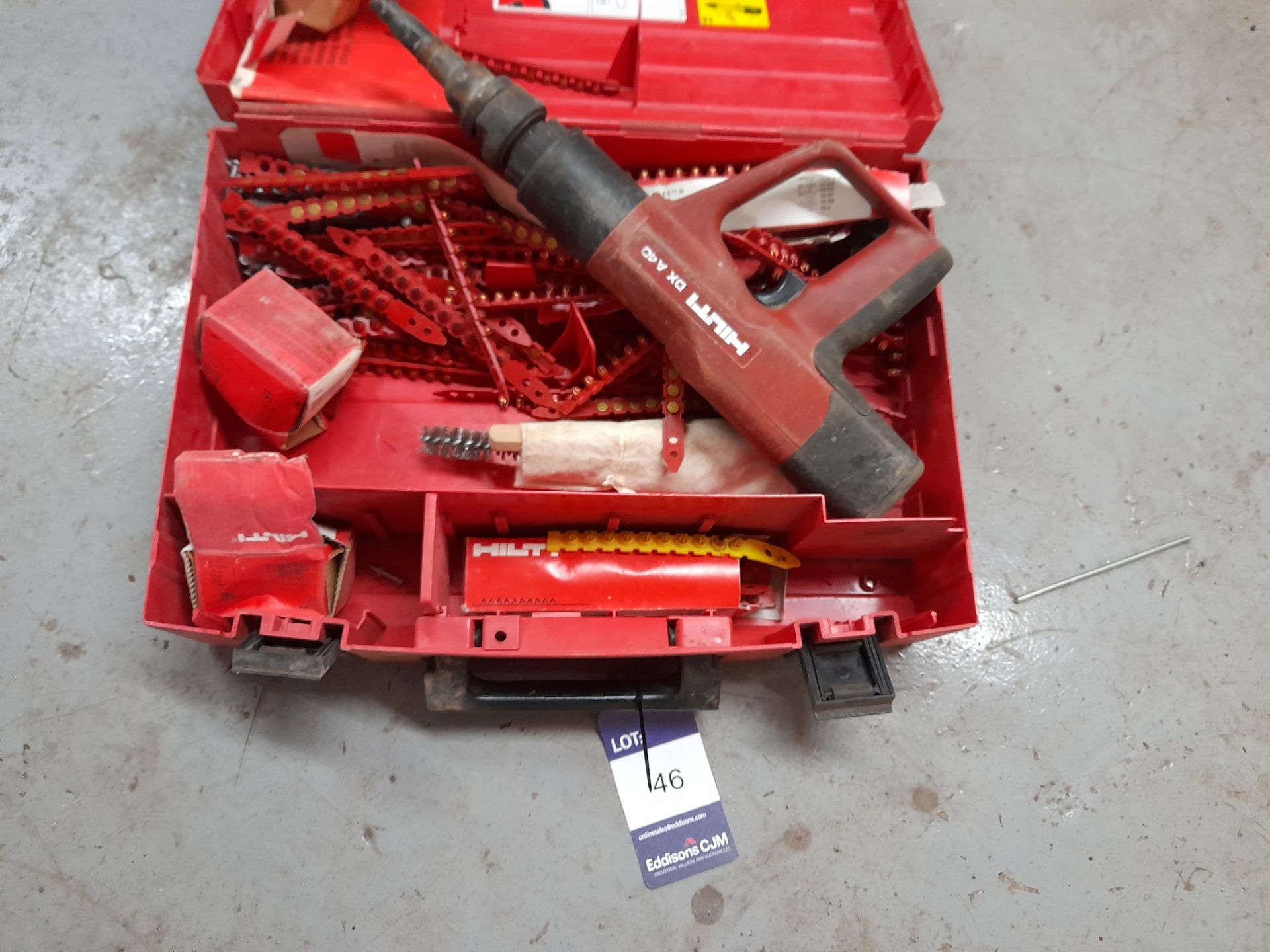 Hilti DX A40 nail gun, 110v