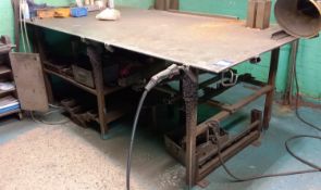 3 Steel Fabricated Welding Benches