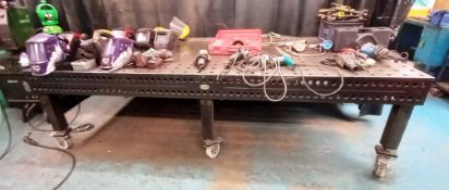 Siegman 3000 x 1500 Welding Table with Quantity of