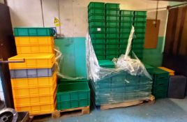 Quantity of Various Plastic Storage Trays