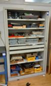Cupboard & Contents of Various Inspection Instrume