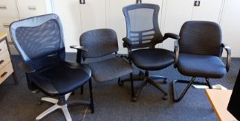2 x Office Chairs & 2 x Boardroom Chairs