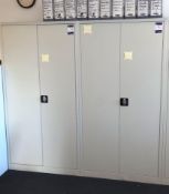 2 x 6ft Metal Cabinets