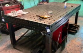 Siegmund 2400 x 1200 Cast Steel Welding Table with