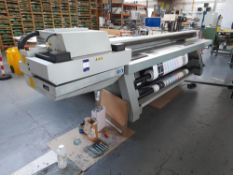 OCE Arizona 550 GT Wide Format Printer, serial number 2909210, year of manufacture July 2010 with