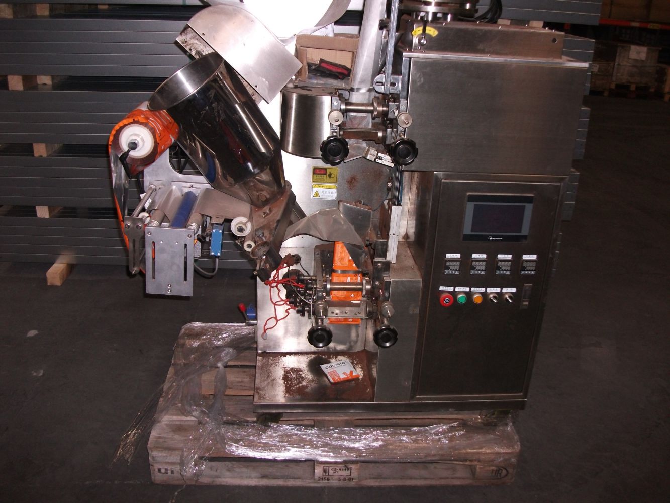 Coffee Bag Filling Machine and Associated Equipment for a Coffee Supplement’s Company (Relisted Due to Purchaser Defaulting)