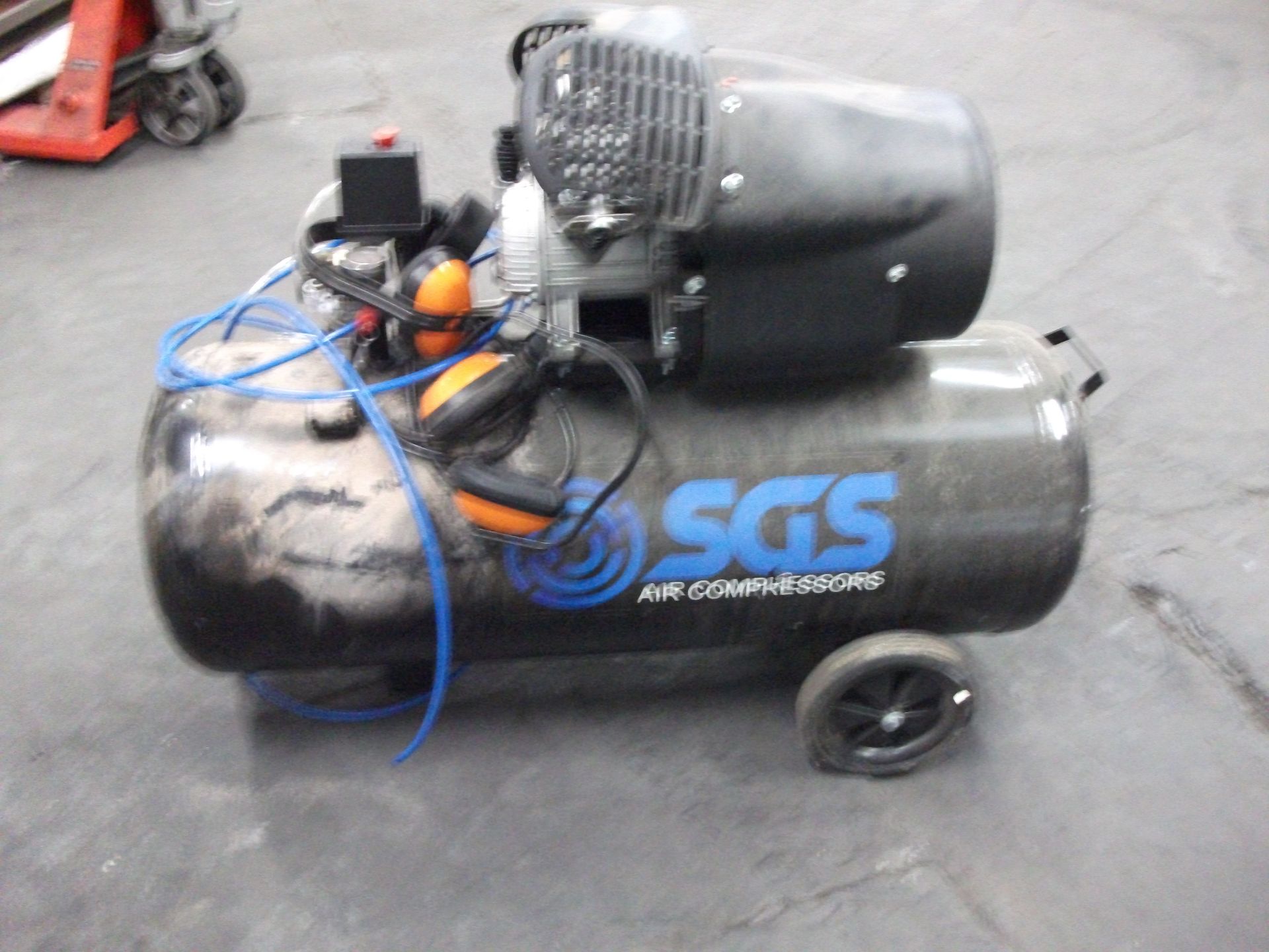 SGS Mobile Air compressor, 2019, 100L Tank - Image 2 of 7