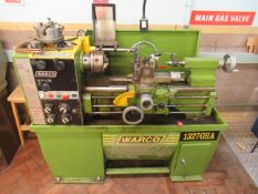 Warco 1327GHA GAP Bend SS & SC Centre Lathe with 3&4 Jaw Chucks, Steadies, Tool Clamps, etc