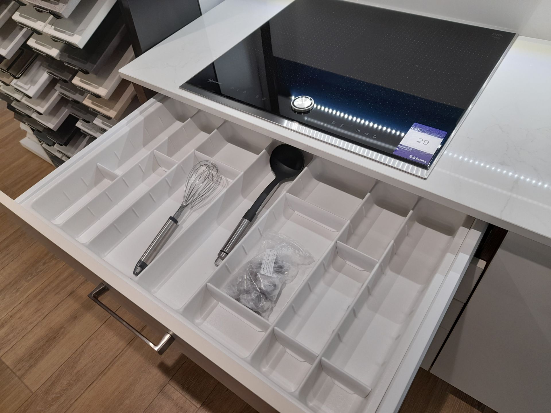 Bespoke modern compact kitchen, with Dekton worksu - Image 6 of 11