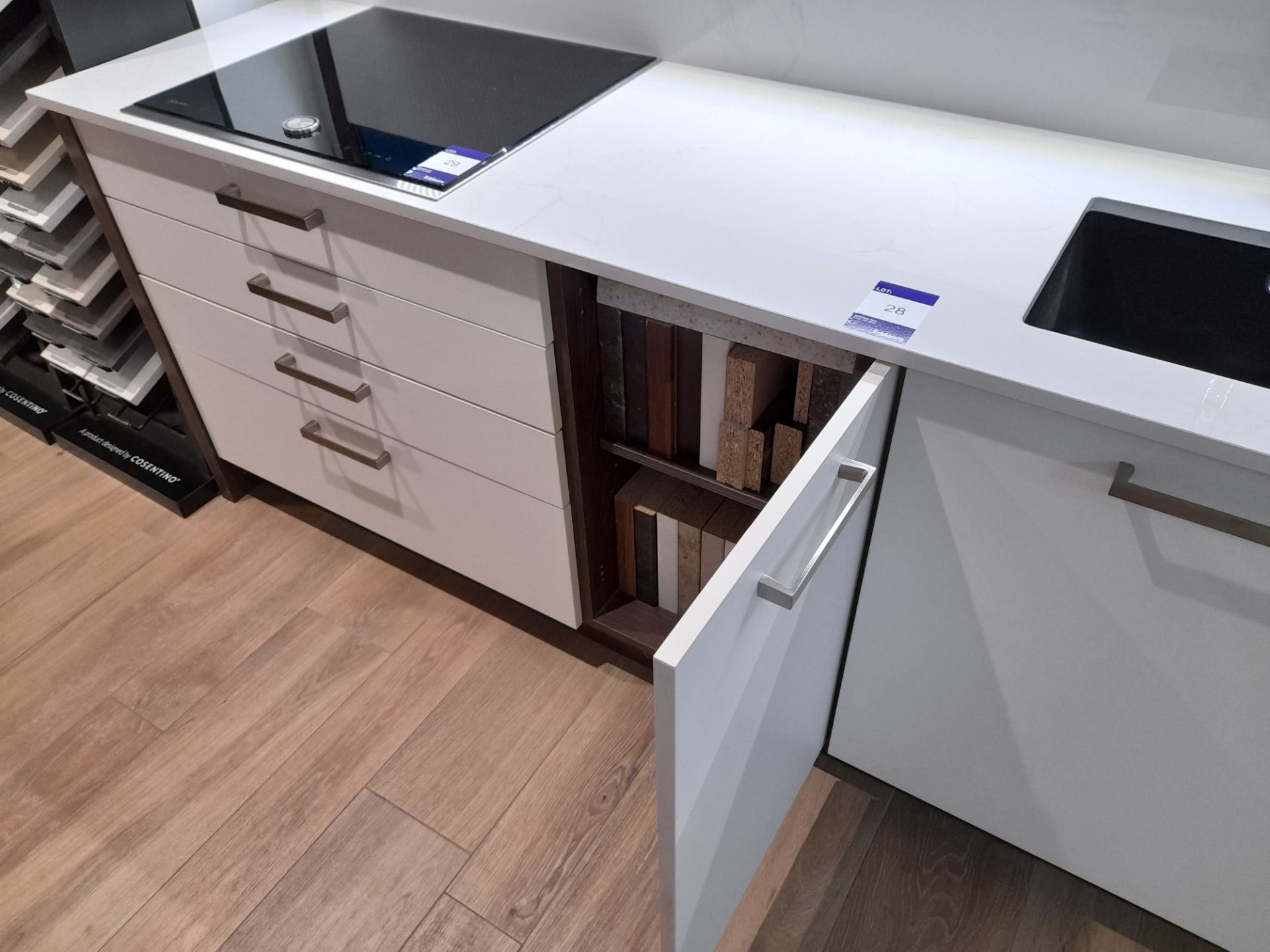Bespoke modern compact kitchen, with Dekton worksu - Image 7 of 11