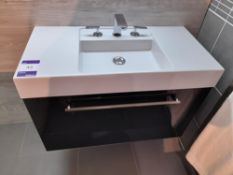 Full drawer vanity basin with Cifial basin and tap