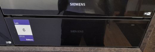Siemens BI630CNS1B integrated warming drawer (600