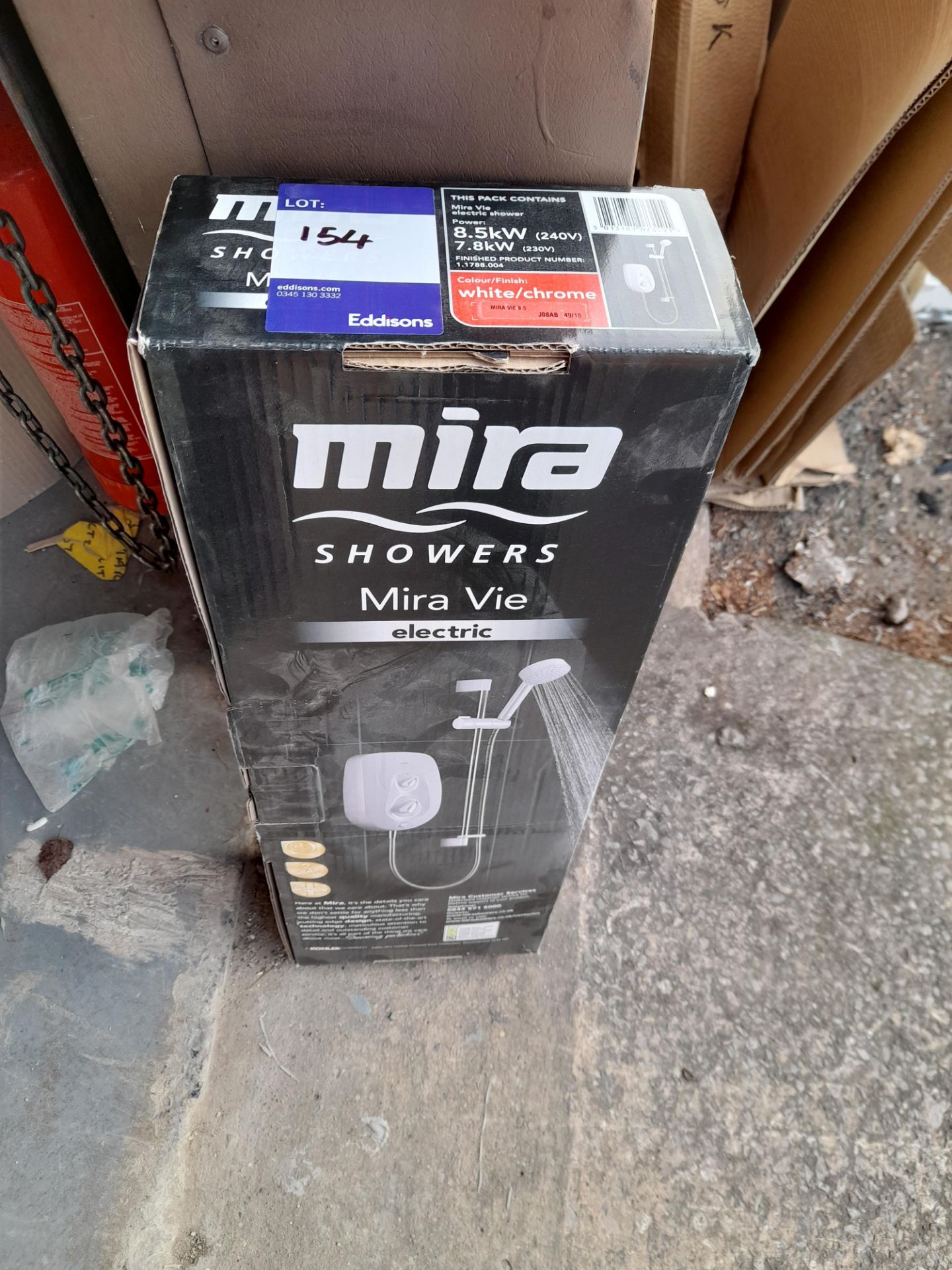 Mira Vie electric shower, to box