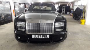 Rolls Royce Phantom Drophead Coupe, registration JL57PEL, first registered 2007, mileage: 38,289,