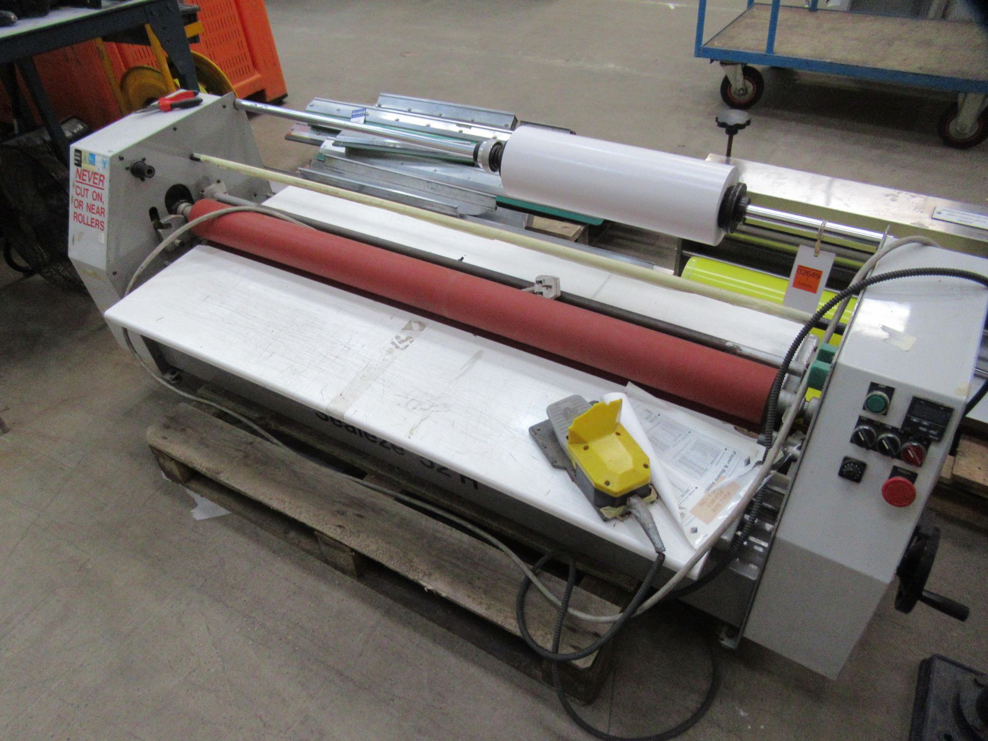 Omma SEALEZE 52H laminating machine, serial 4825, YOM 1995, 240V