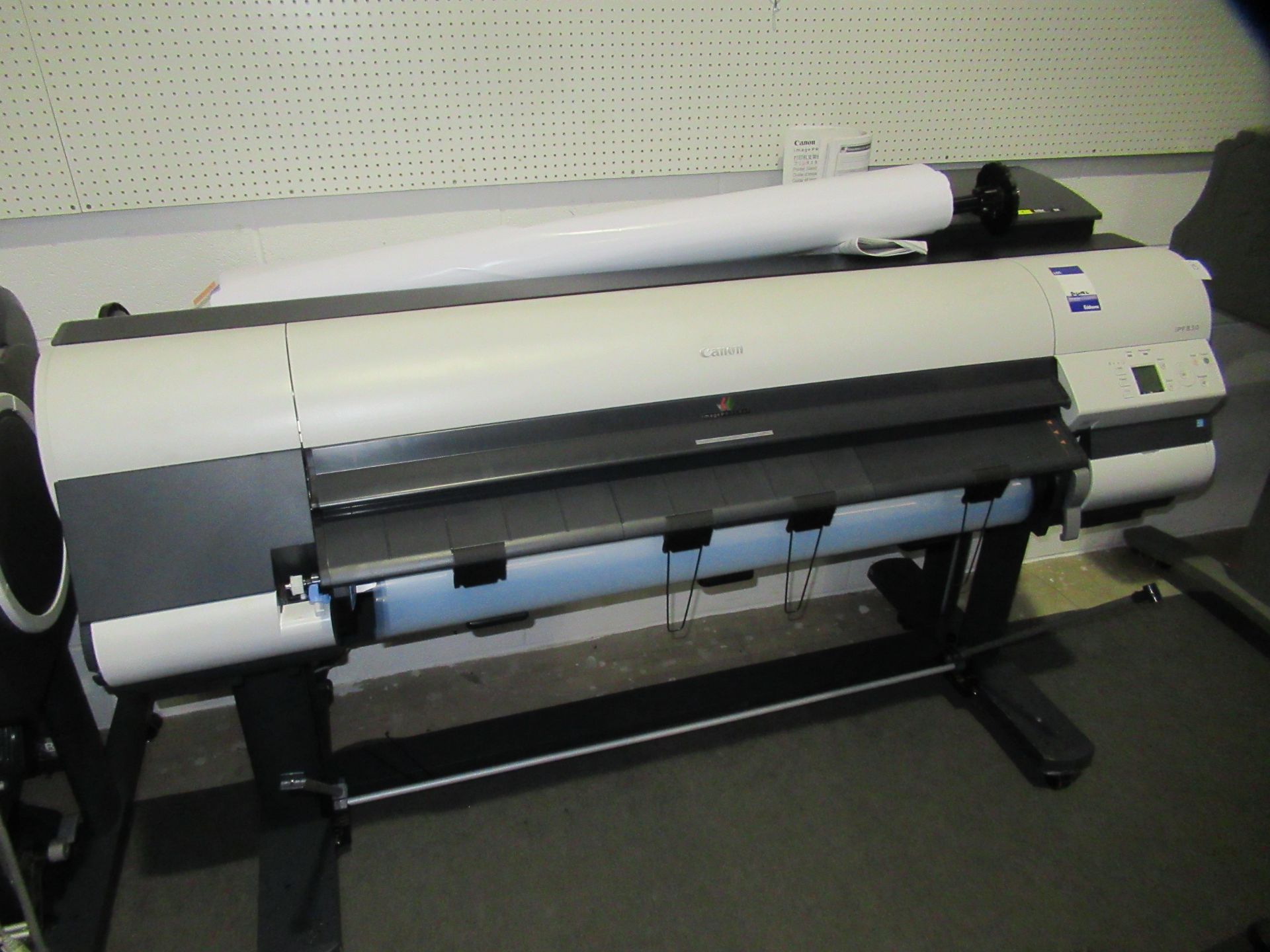 Canon iPF830 imageprograt large format printer, model RMCK10421 - Image 2 of 5