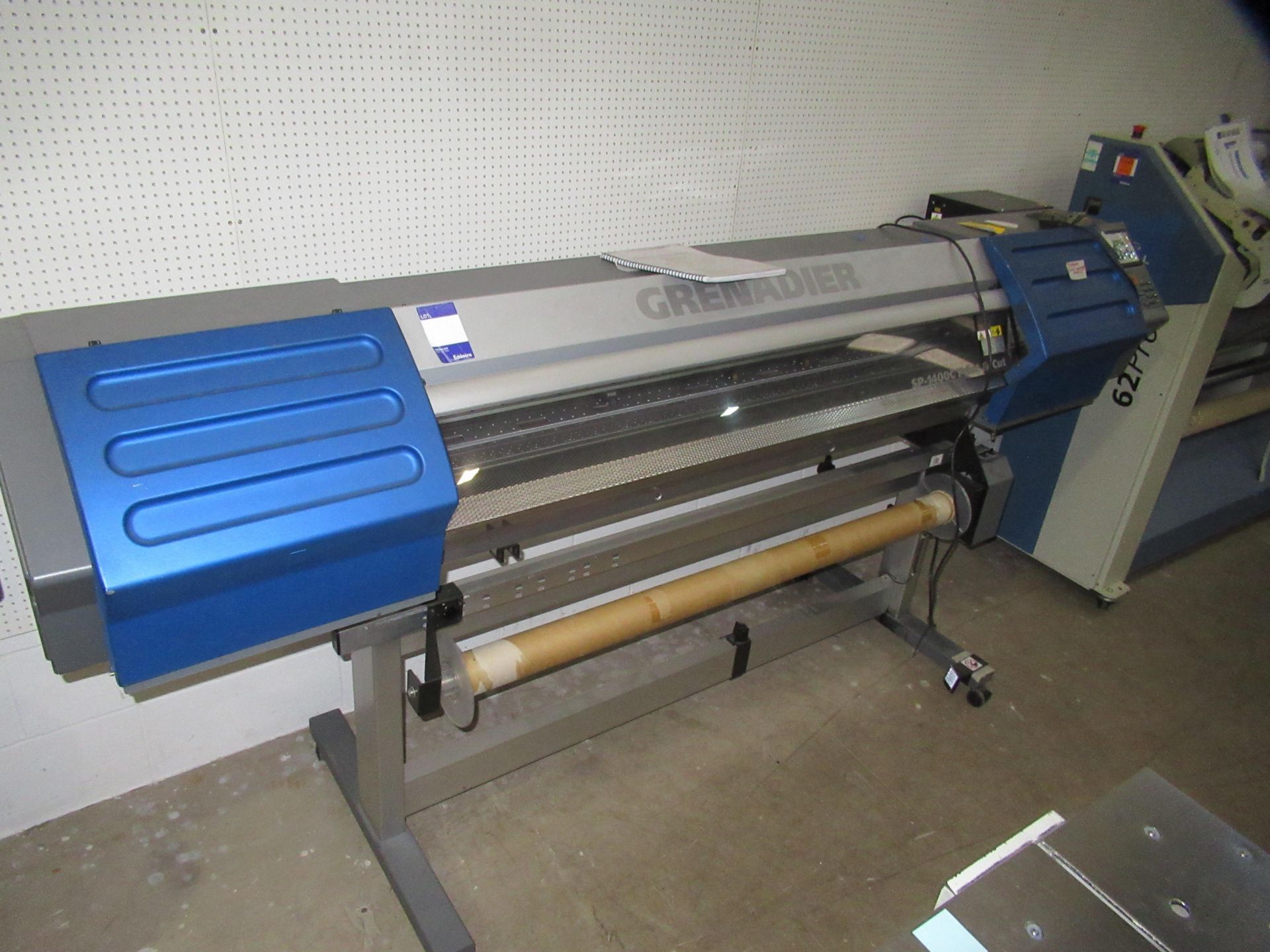 Grenadier SP 1400C print and cut machine, s/n ZS73140 - Image 2 of 3