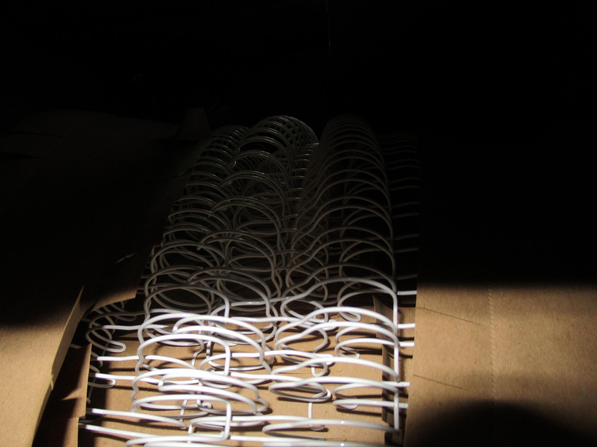 Contents of stillage to include various boxes of spiral binder/loops (stillage not included) - Image 3 of 4