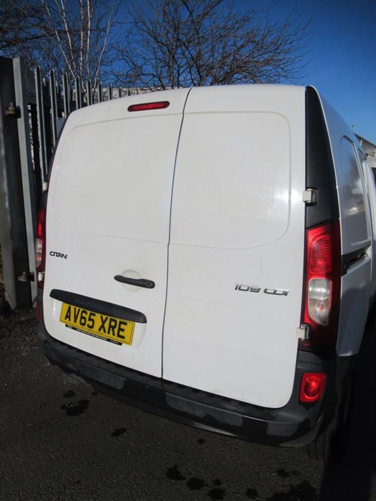 Mercedes Benz Citan 109CDI Panel Van. First Reg; 30.11.2015; Reg: AV65 XRE; 1461CC Diesel; Odometer - Image 10 of 16