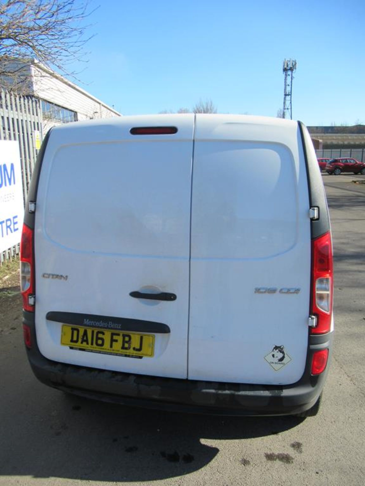 Mercedes Benz Citan 109CDI Panel Van. First Reg: 31.03.2016; Reg: DA16 FBJ; 1461CC Diesel; Odometer - Image 9 of 18