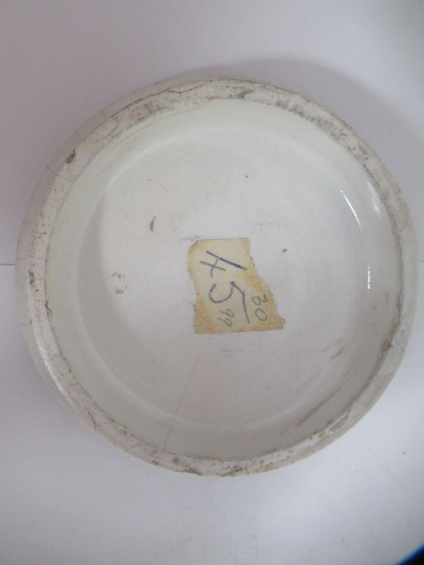 6x Prattware ceramic lids including 'Pegwell Bay', 'Low Life', 'Paris Exhibition 1878', 'Holborn Via - Image 3 of 23