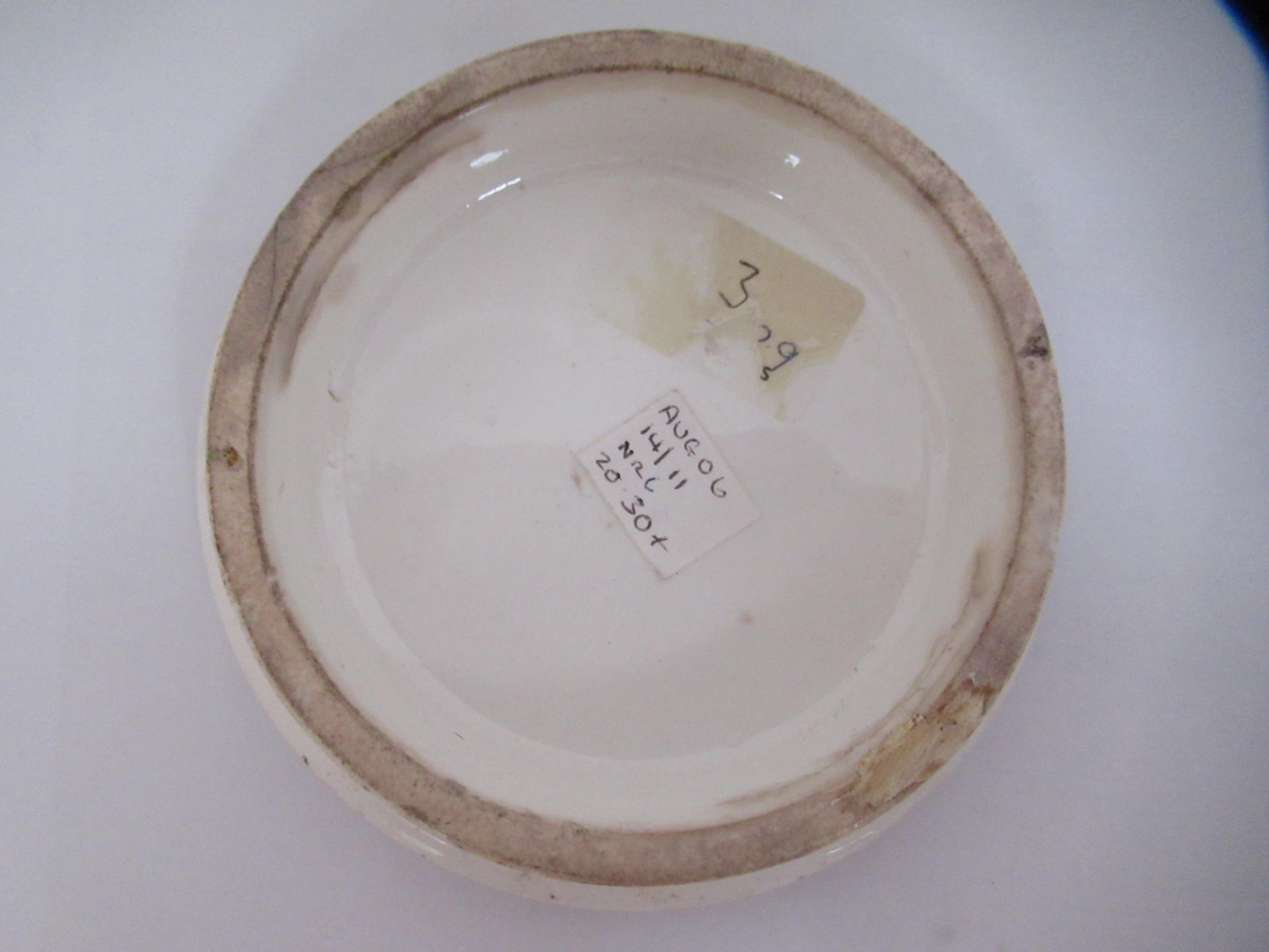 6x Prattware ceramic lids including 'Royal Harbour Ramsgate', 'Uncle Toby', and 'The Times' - Image 3 of 28