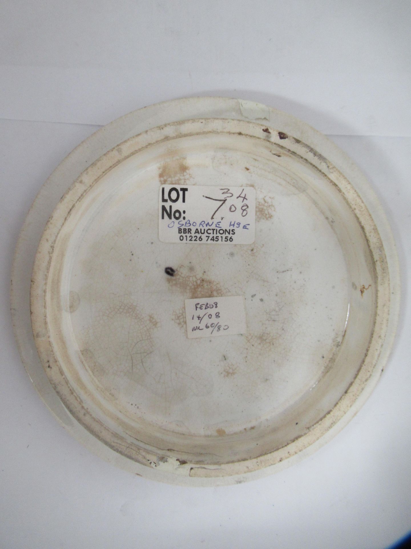 6x Prattware ceramic lids including 'Charing Cross', 'The Game Bag', 'Chapel Royal Savoy Destroyed b - Bild 20 aus 27