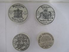 2x Boots and 1x Cunningham and De Fourier Co. Ltd ceramic jars