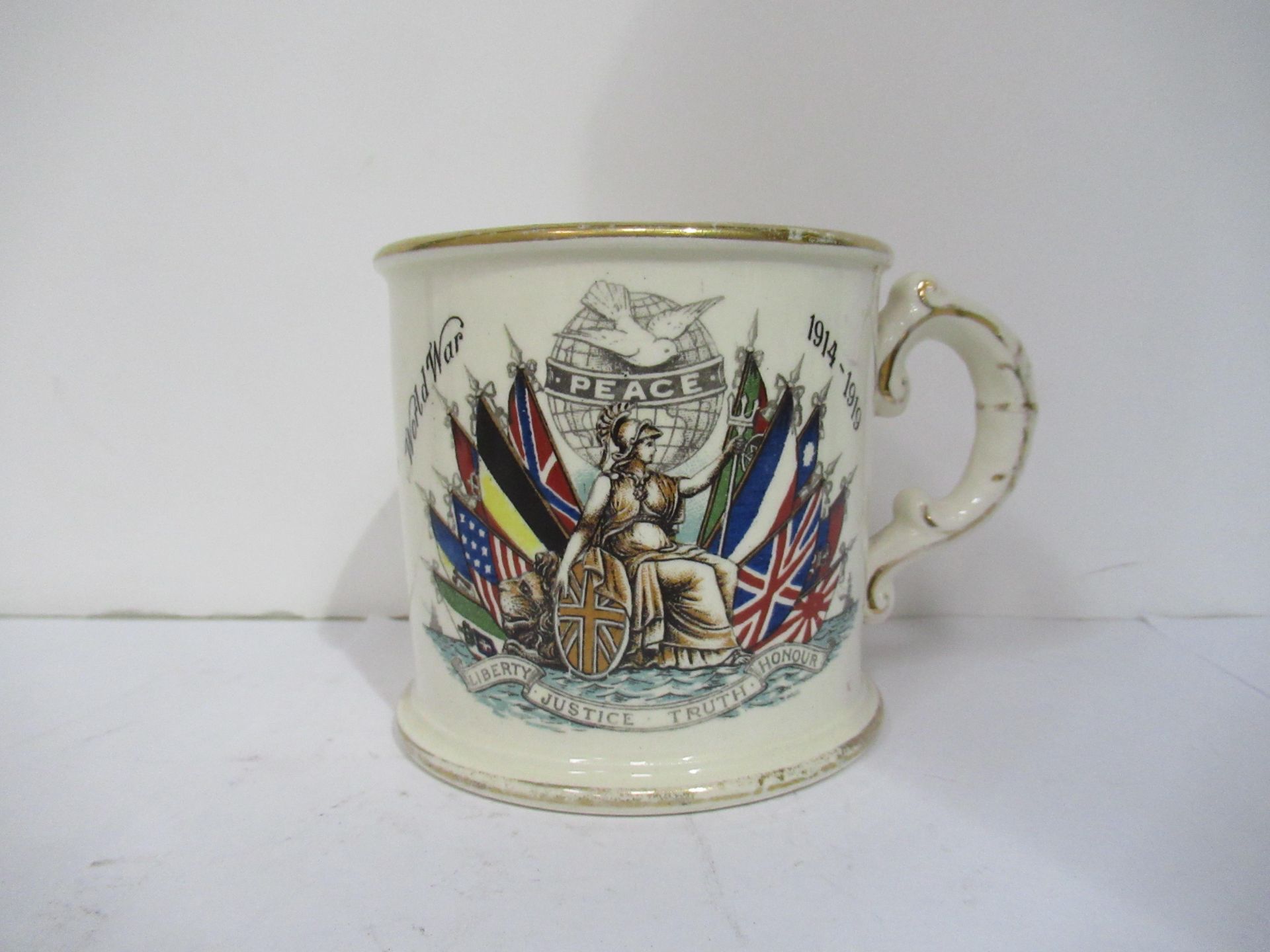 Early Royal themed cups and tumbler by J.G Meakin, Aynsley, Ford and Pointon etc - Image 6 of 15