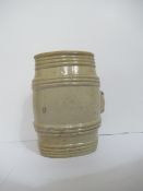 Stephen Green stoneware barrel