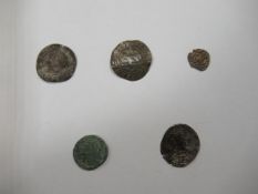 5x various Renaissance period coins
