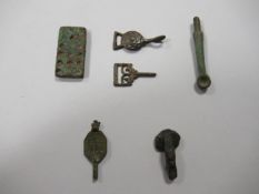 Various metal detecting discoveries including a 19th century Seed Drill Spoon, 16th-17th hooked tag,