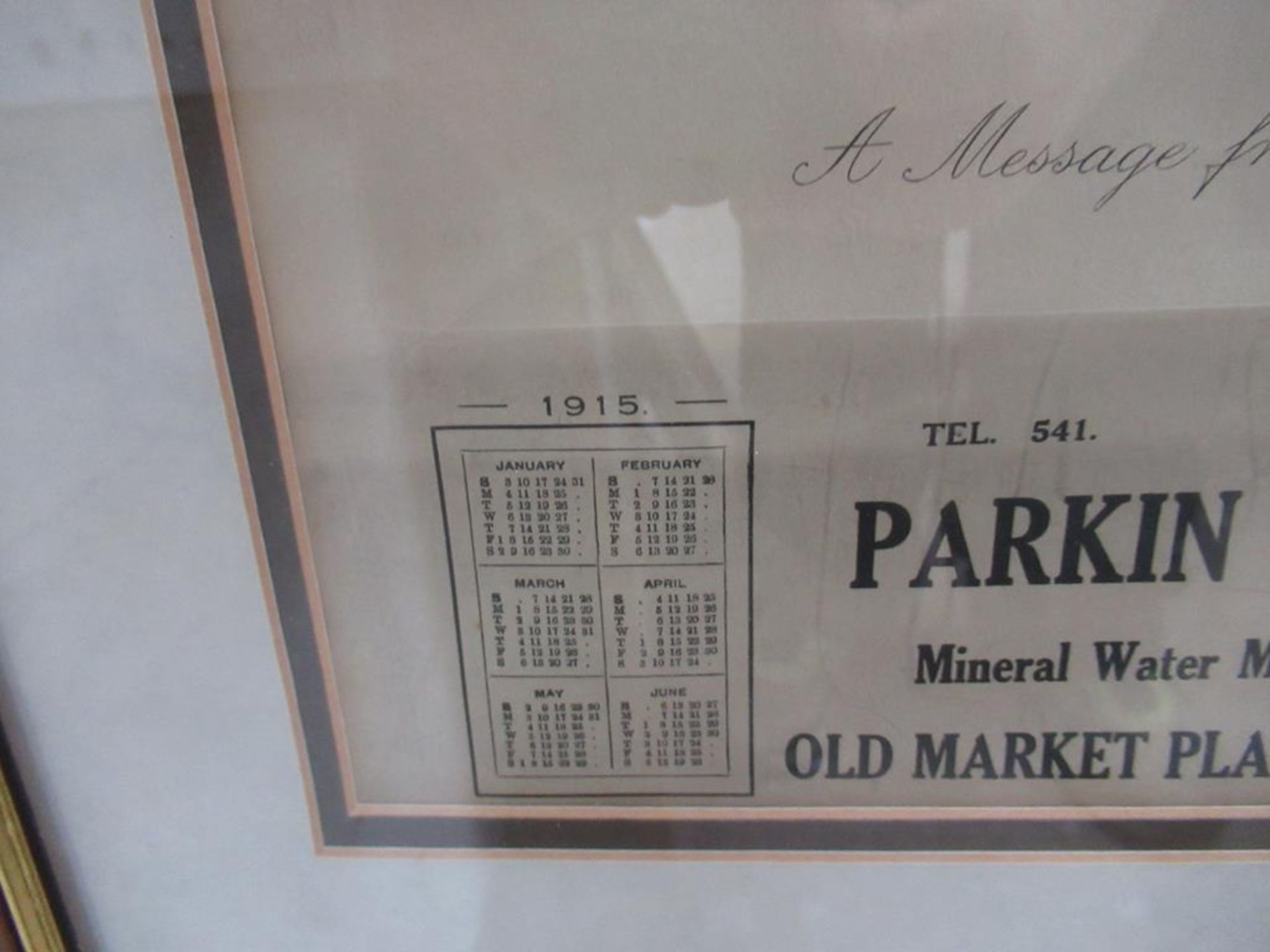 2x Parkin Atkin Mineral Water manufacturer 1915 colanders titles 'A Letter From Home' and 'A Message - Image 10 of 11