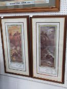 2x P. Atkin late Robt. Cook aerated water manufacturer 1908 calendars titles 