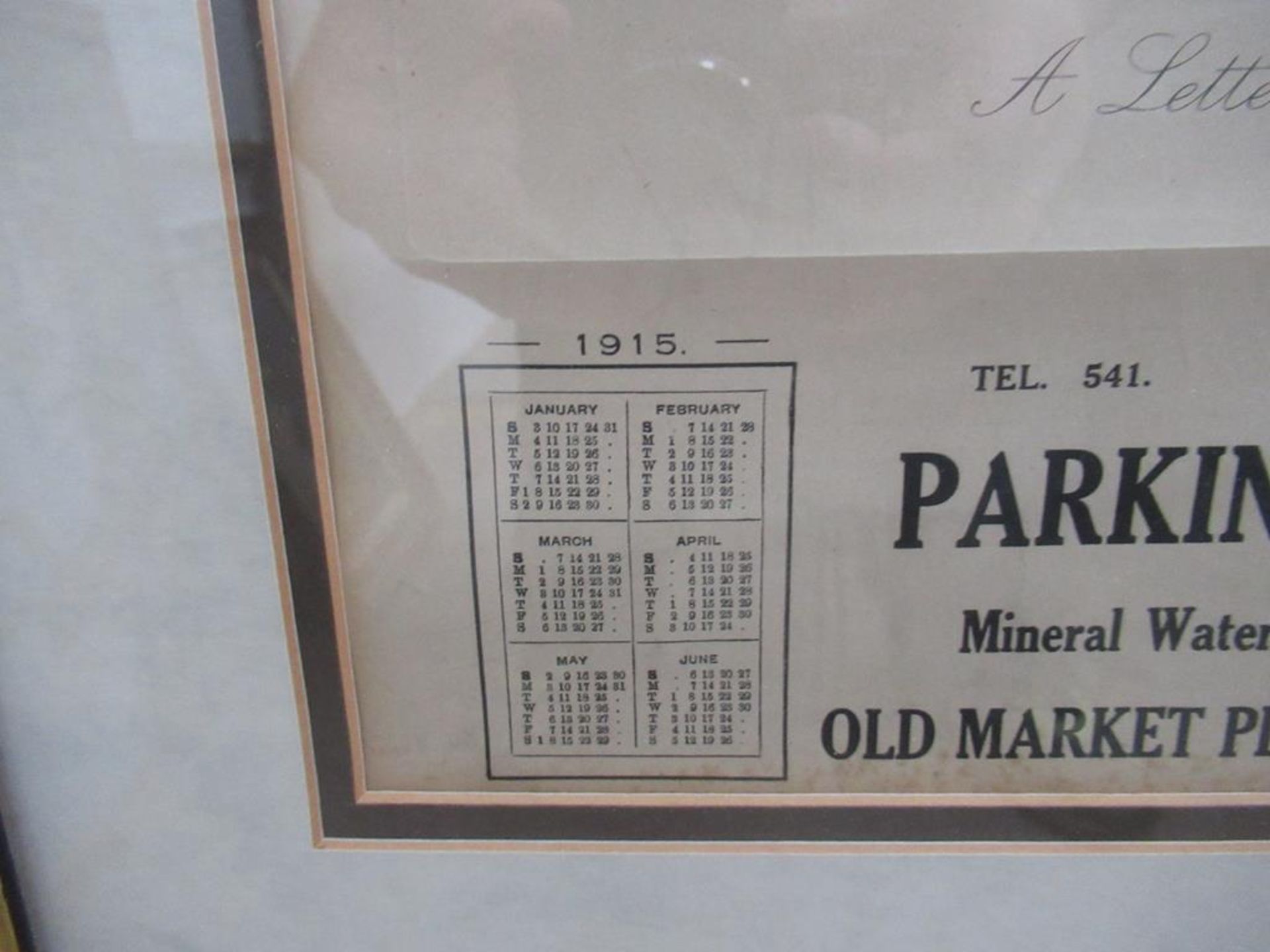 2x Parkin Atkin Mineral Water manufacturer 1915 colanders titles 'A Letter From Home' and 'A Message - Image 5 of 11