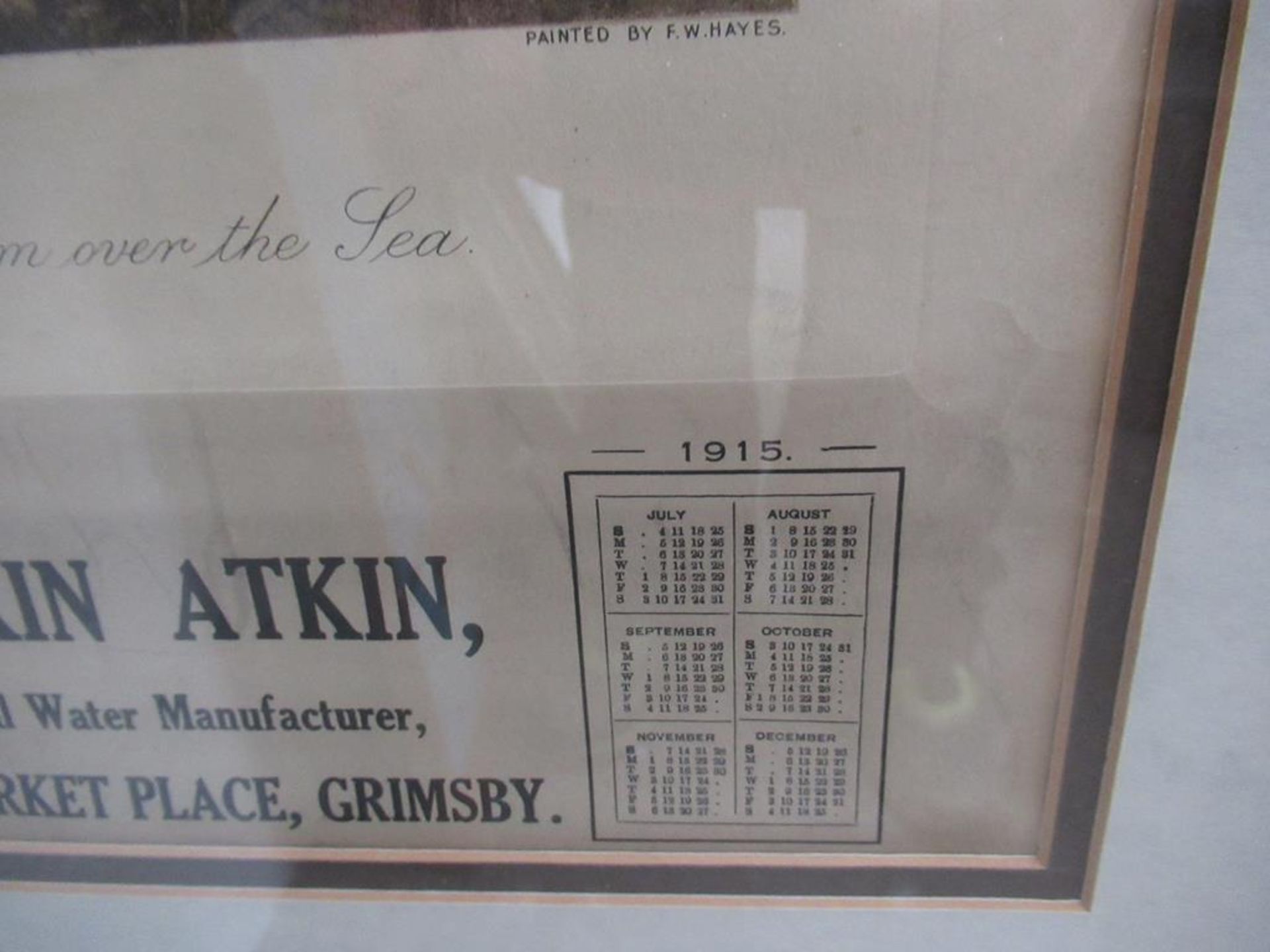 2x Parkin Atkin Mineral Water manufacturer 1915 colanders titles 'A Letter From Home' and 'A Message - Image 11 of 11