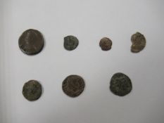 7x various coins