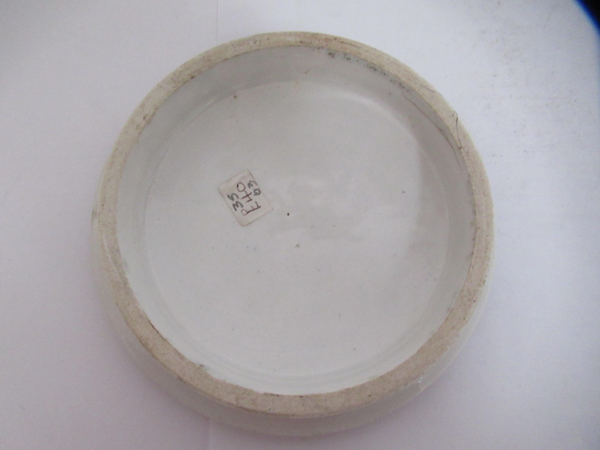 6x Prattware ceramic lids including 'The Best Card', 'Wimbledon July 2nd 1860', 'The Village Wedding - Bild 7 aus 22